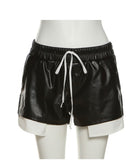 Simple Baddie Leather Shorts