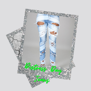 Distress Day Jeans