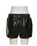 Simple Baddie Leather Shorts